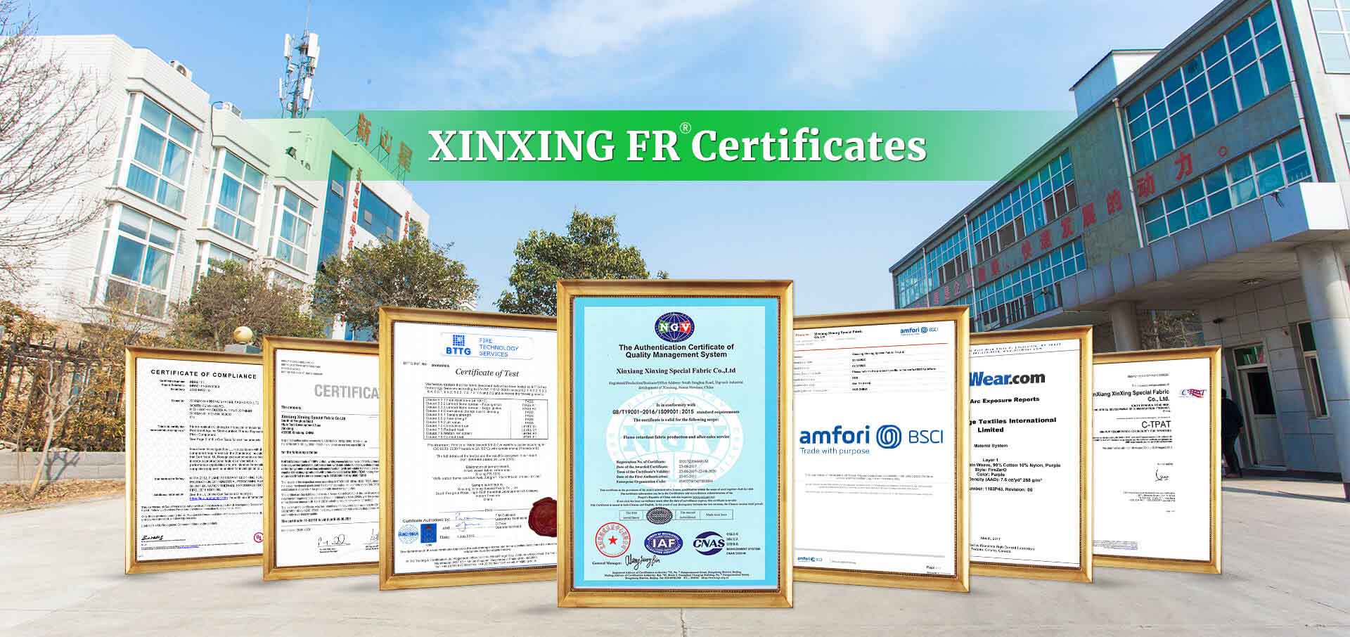 Check out our Fire Proof Fabric Certificate