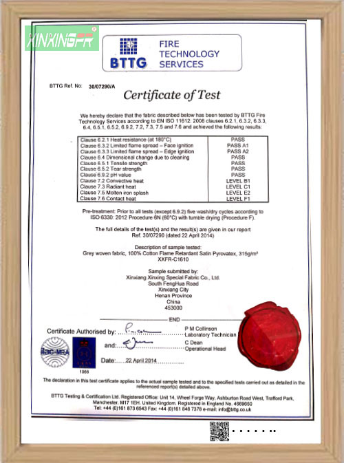 BTTG Certification